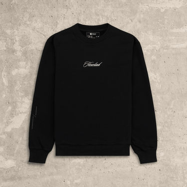 Cursive Hexclad Unisex Crew Neck Sweatshirt