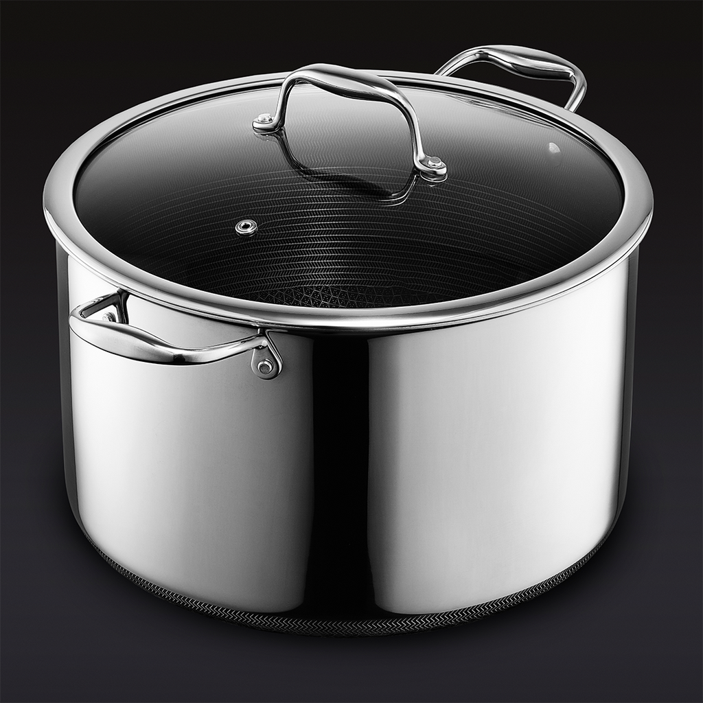 Hybrid Stock Pot with Lid, 12-Qt — Default Title