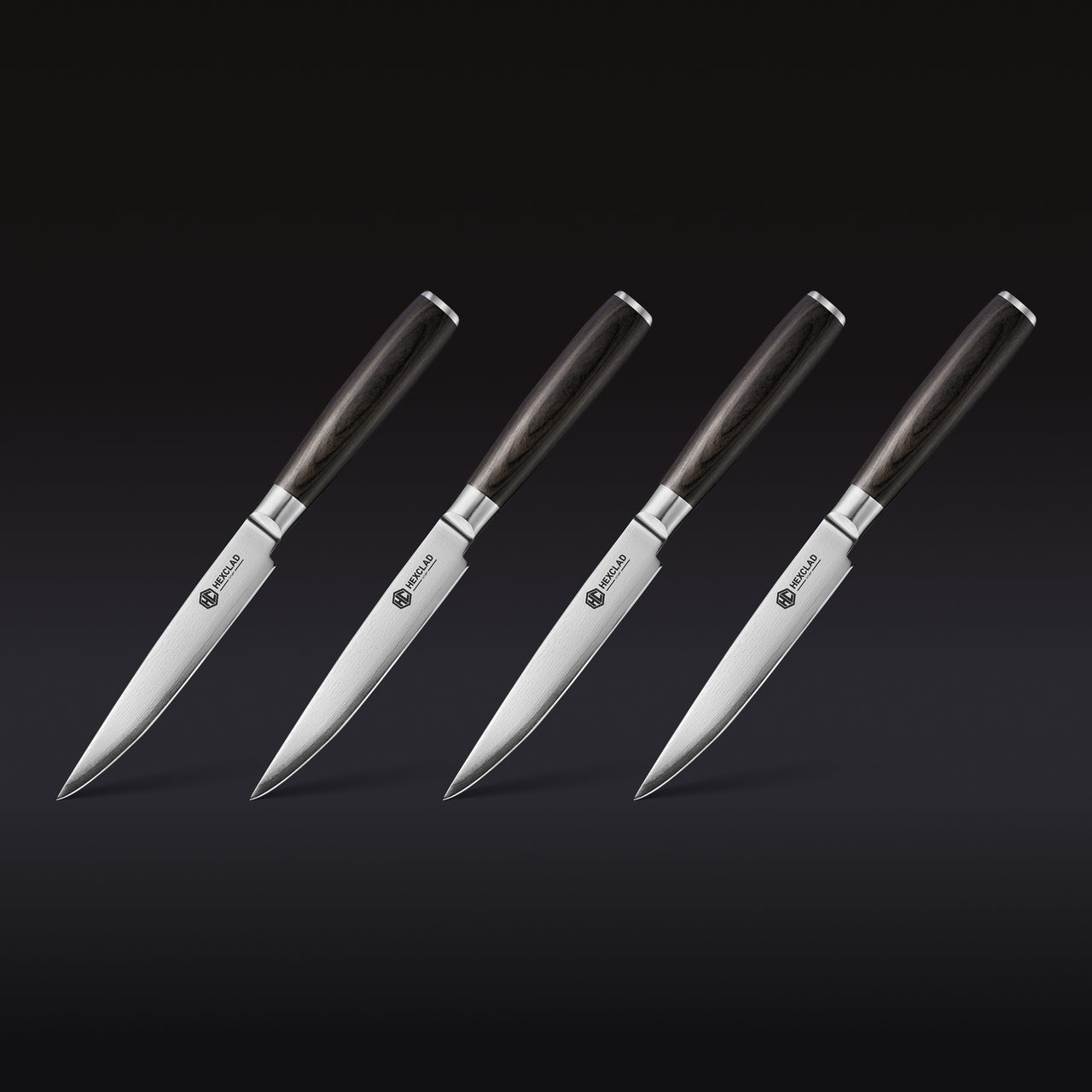 Steak Knife & Bistecca Plate Set, 8-pc (Espresso)