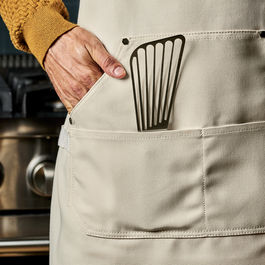 Eco Modern Apron (Ecru)