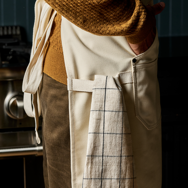 Eco Modern Apron (Ecru)