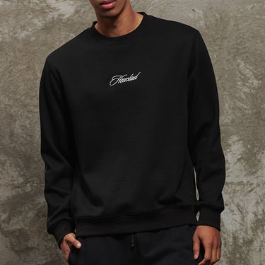 Cursive Hexclad Unisex Crew Neck Sweatshirt