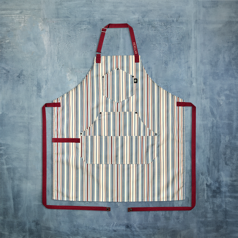 Eco Modern Apron (Hampton, Azure) | HexClad