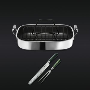 Hybrid Roasting Pan & Carving Set