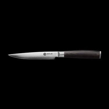 Damascus Steel Steak Knife Set, 4-pc (Espresso)