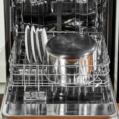 Hybrid Stock Pot with Lid, 10-Qt