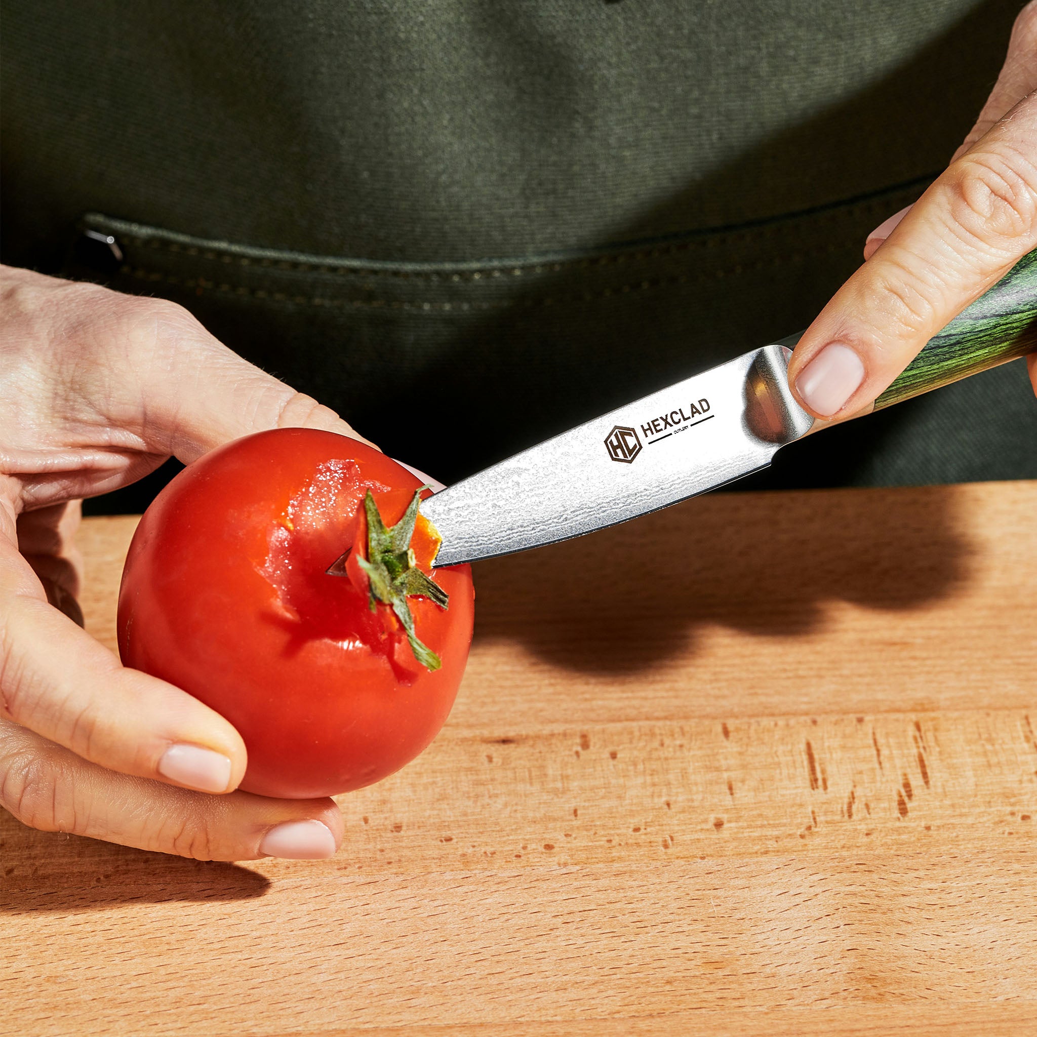 Damascus Steel Paring Knife - Thumbnail 3