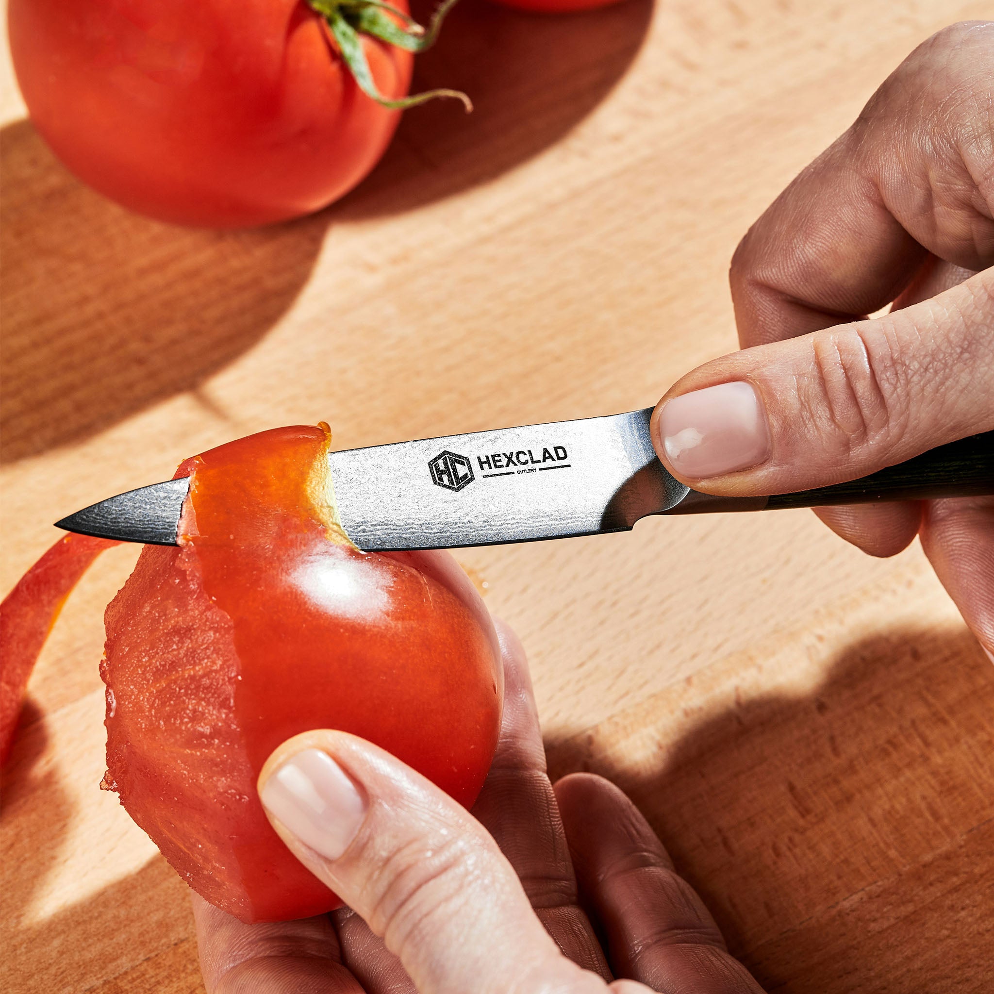 Damascus Steel Paring Knife - Thumbnail 5