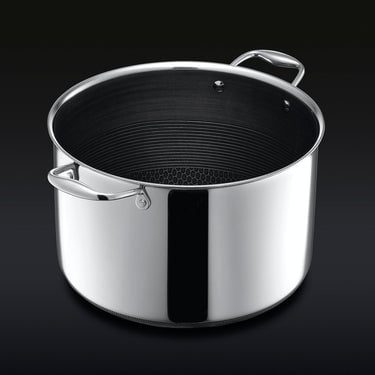 Hybrid Stock Pot with Lid (10-Quart)