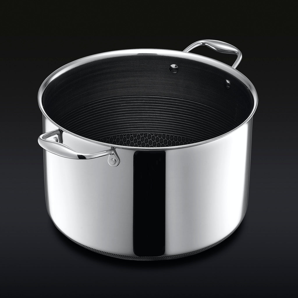 10 QT Pot With Lid HexClad Cookware Hexclad Cookware
