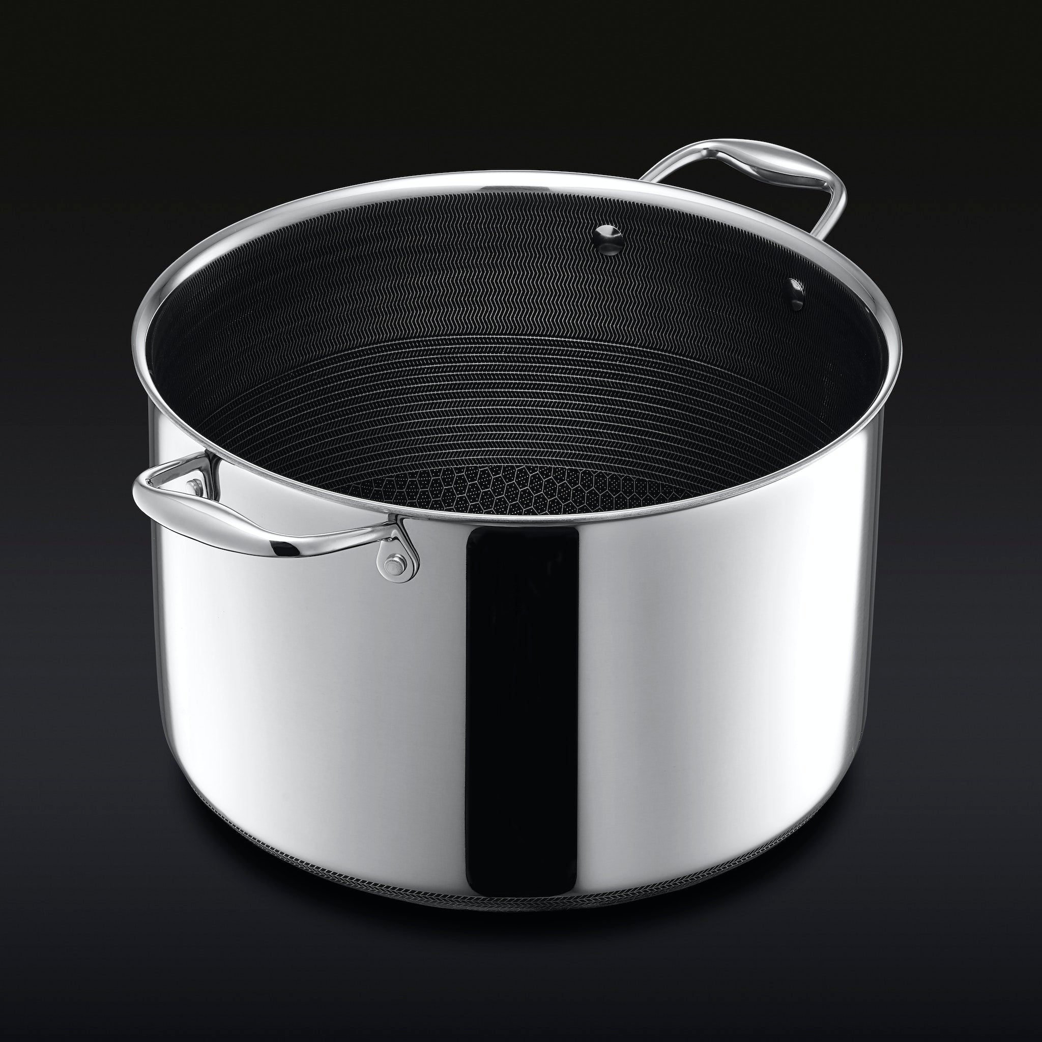 Hexclad Hybrid Stock Pot with lid 10qt