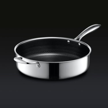 5.5QT Hybrid Deep Sauté Pan with Lid