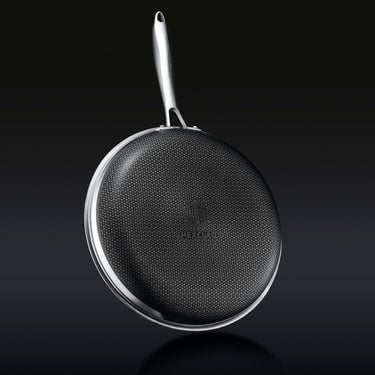 Hybrid Fry Pan Set with Lids, 6pc