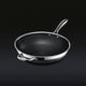 HexClad 12' stainless steel wok