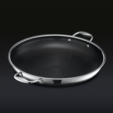 Hybrid Fry Pan with Lid, 14"