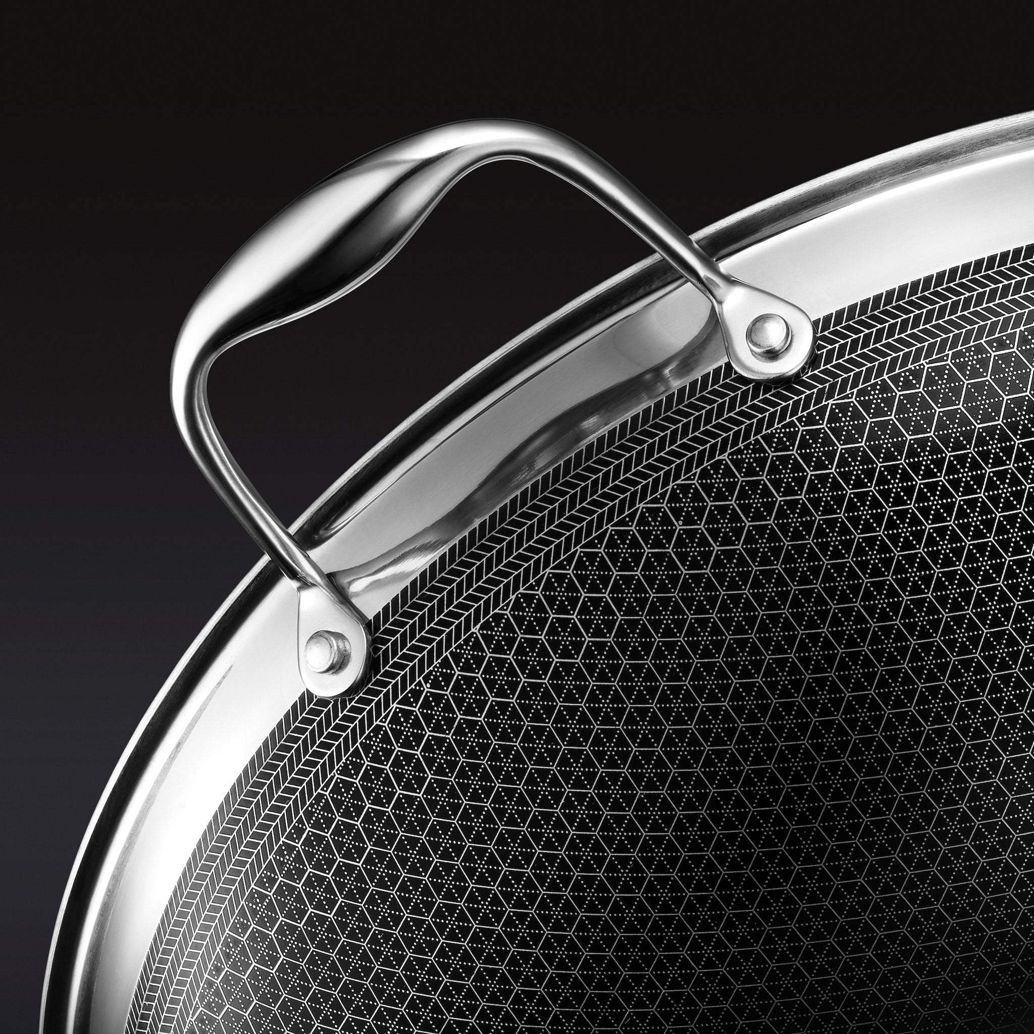 Hybrid Wok with Lid, 14" - Thumbnail 3