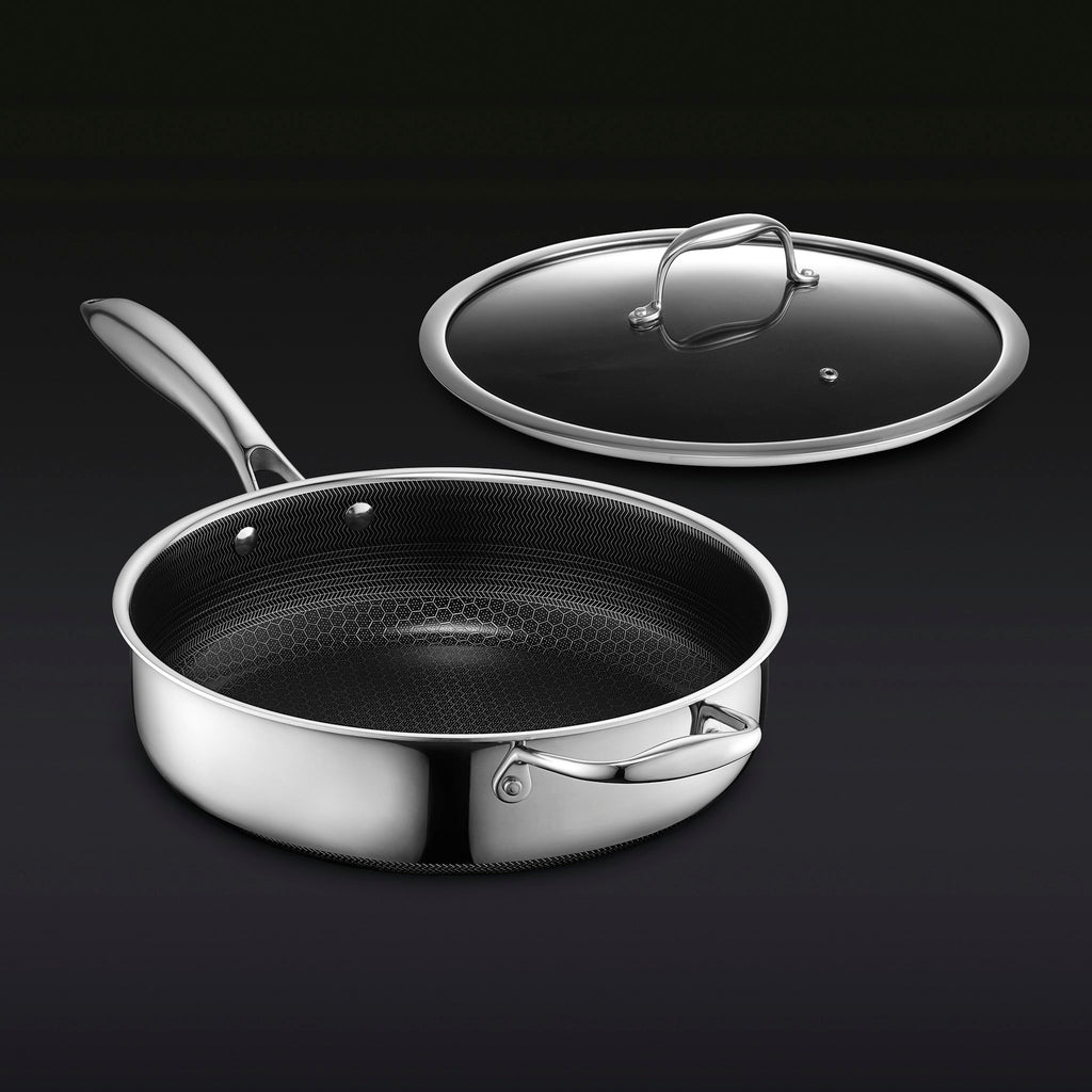 Hybrid Deep Sauté Pan with Lid, 3.3-Qt — Default Title