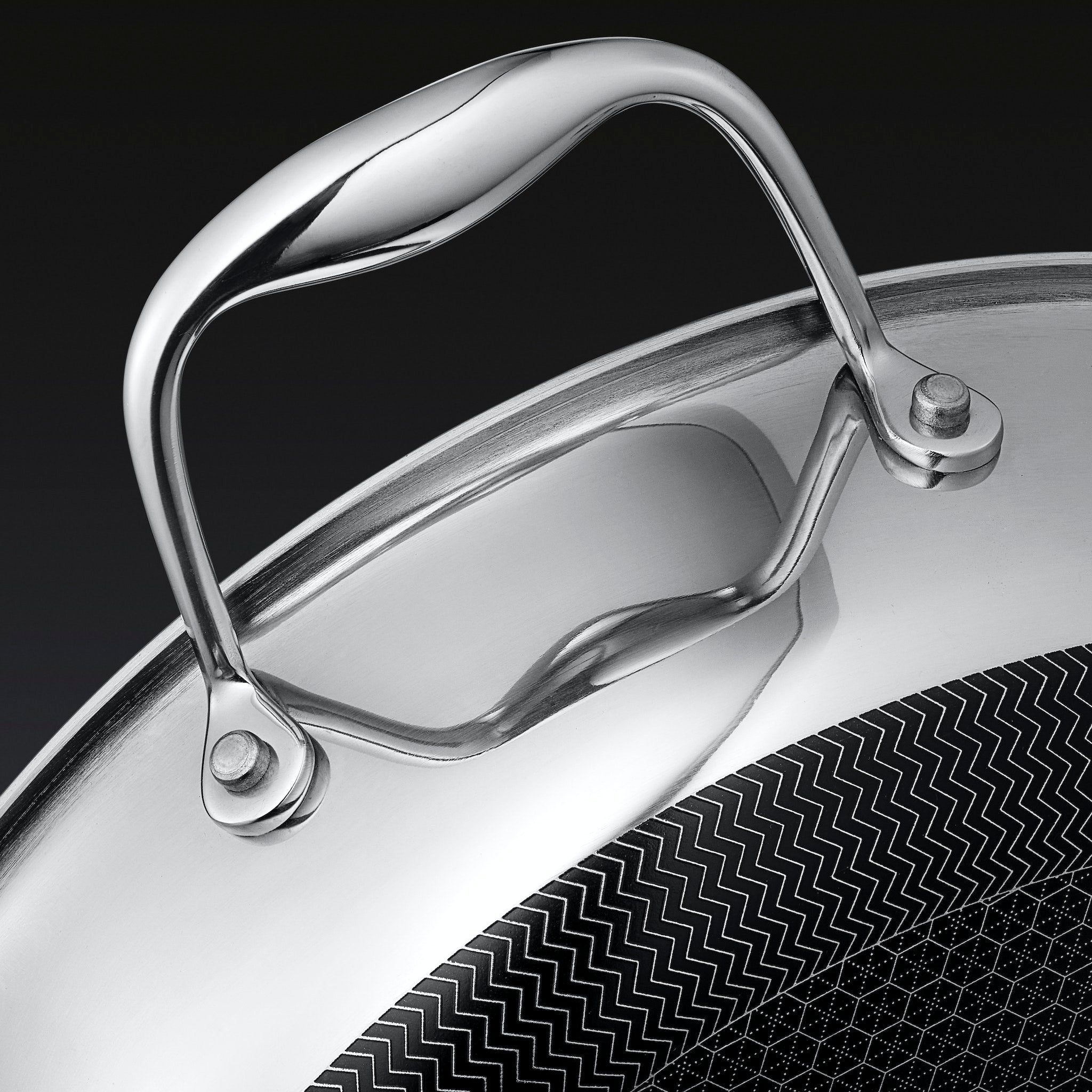 Hybrid 3-Quart Saute Pan with Lid - Thumbnail 4