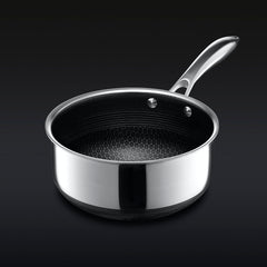 Hybrid Saucepan With Lid, 3-Qt
