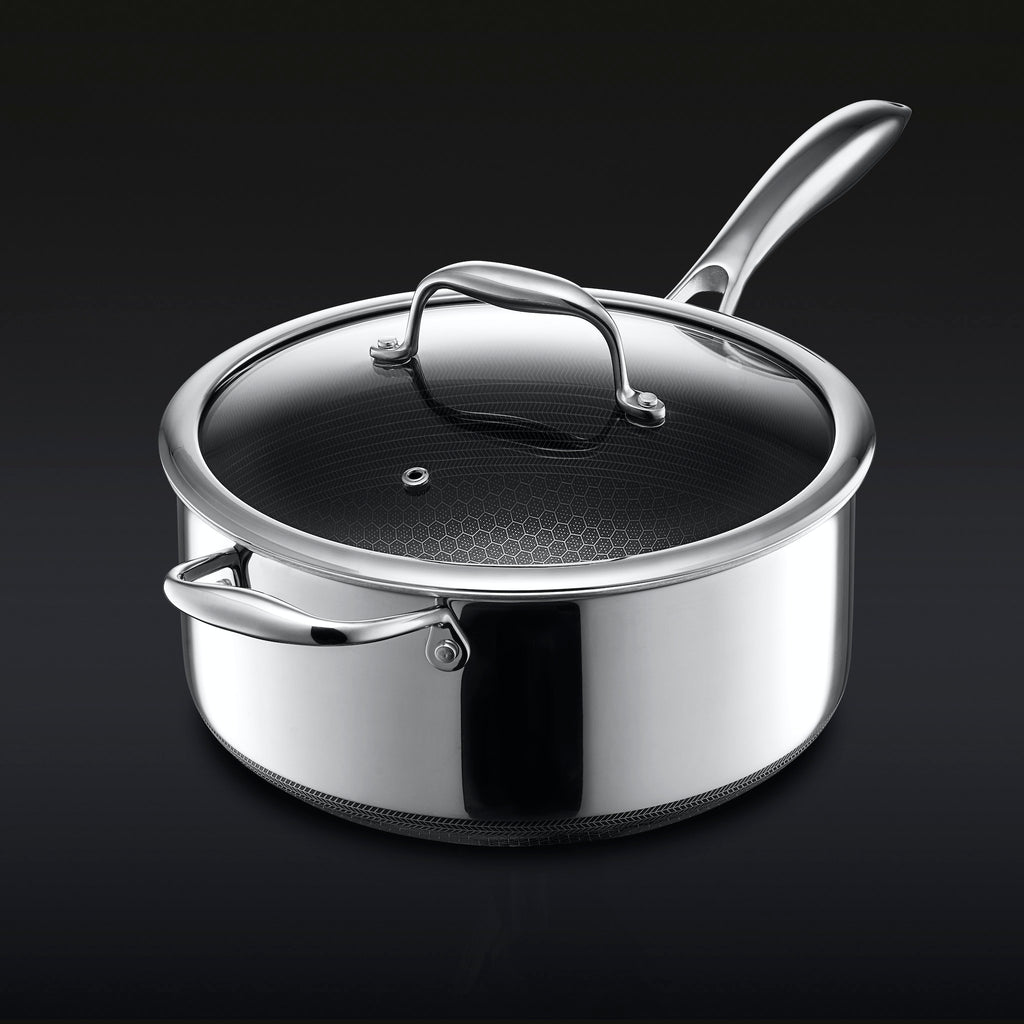 Hybrid Saucepan with Lid, 5-Qt — Default Title