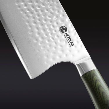 Damascus Steel Cleaver, 7