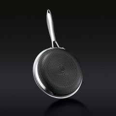 Hybrid Fry Pan with Lid, 8"