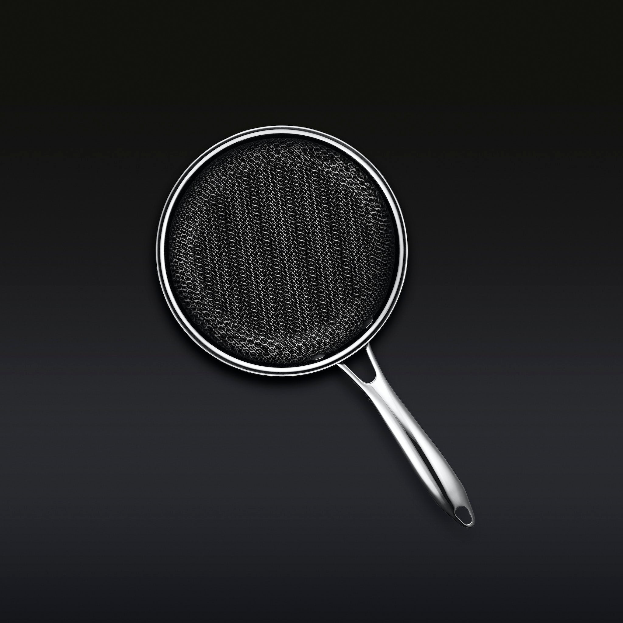 8" Stainless Steel Pan | HexClad Cookware – Hexclad Cookware