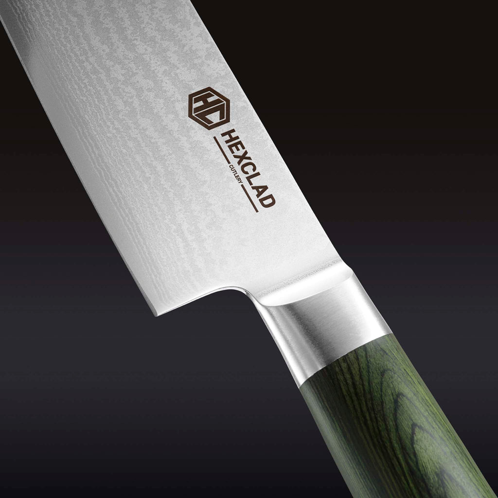 Damascus Steel Chef's Knife, 6" — Default Title