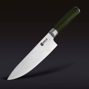 Damascus Steel Chef's Knife, 8