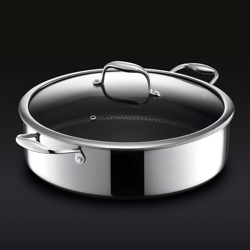 7QT Hybrid Deep Sauté Pan/Chicken Fryer with Lid — Default Title