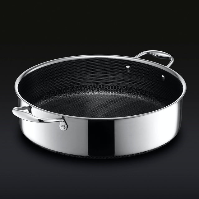 Deep Frying Pan with Lid Hexclad Hexclad Cookware