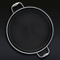 Hybrid Deep Sauté Pan/Chicken Fryer with Lid, 7-Qt