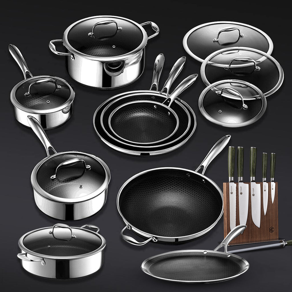HexClad pan rack, 4 sauce pan holder, kitchen accessory