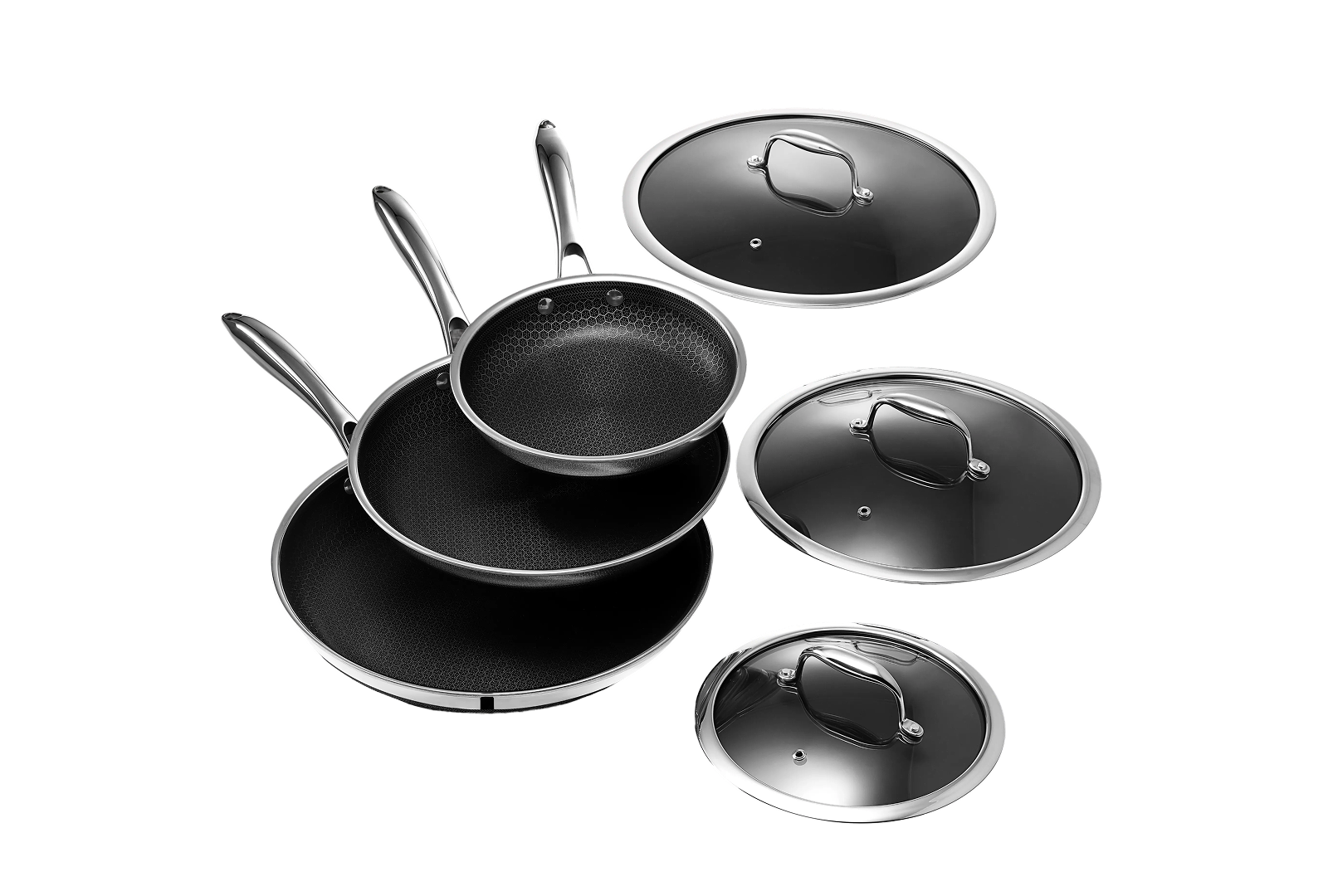 HexClad Hybrid Fry Pan