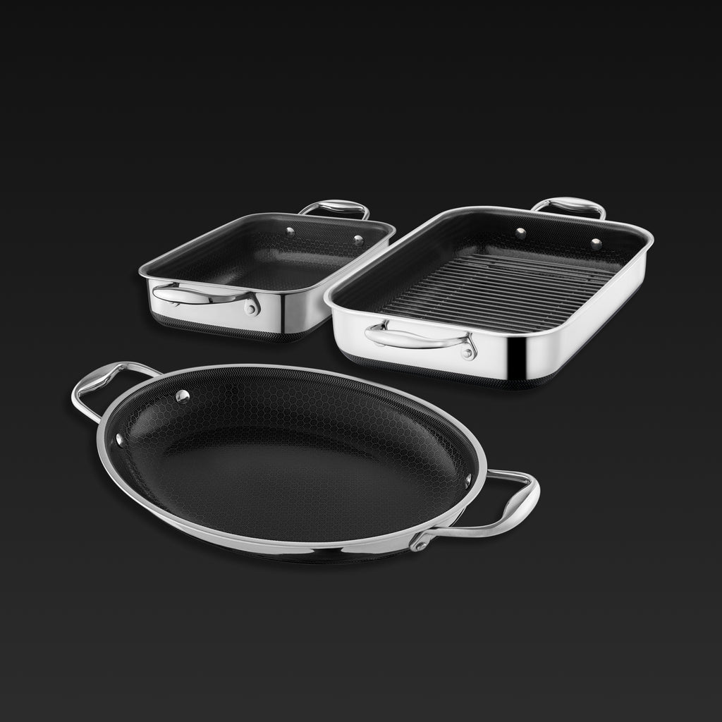 Hybrid Roasting Pan Set, 4-pc — Default Title
