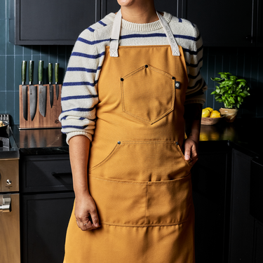 Eco Modern Apron (Mustard)