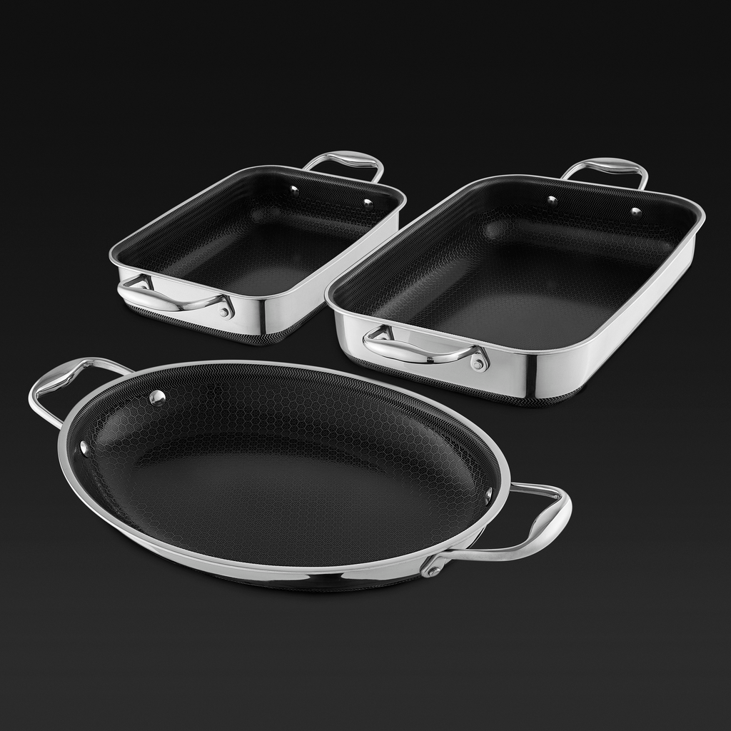 Hybrid Roasting Pan Set, 3-pc — Default Title