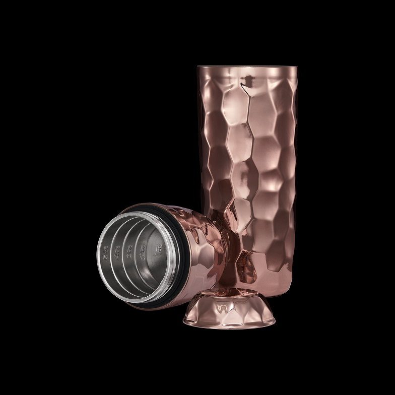 Cocktail Shaker, 20-oz (Rose Gold)