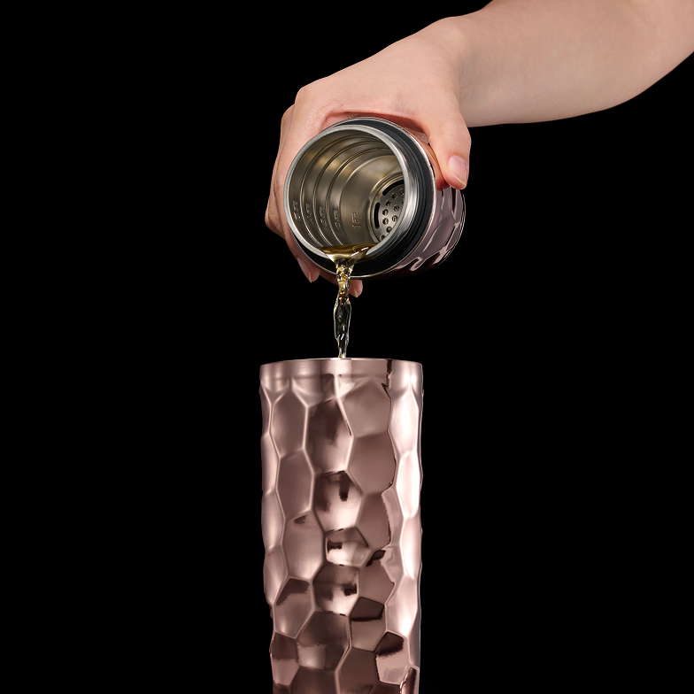 Cocktail Shaker, 20-oz (Rose Gold)