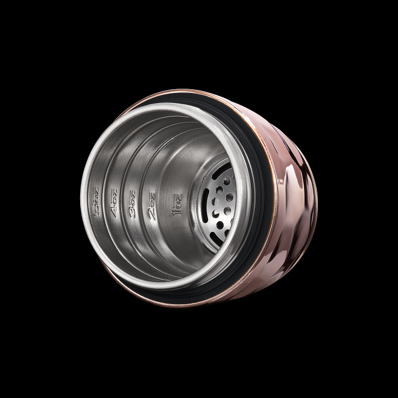 Cocktail Shaker, 20-oz (Rose Gold)