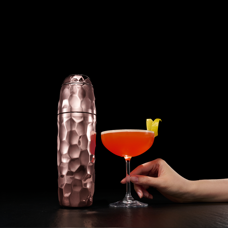 Cocktail Shaker, 20-oz (Rose Gold)