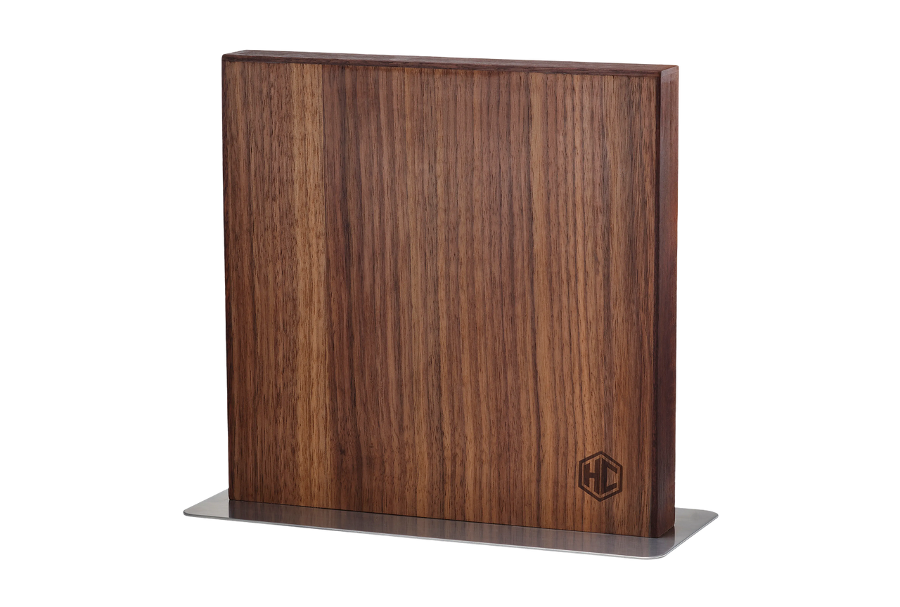 Magnetic Knife Block, Walnut