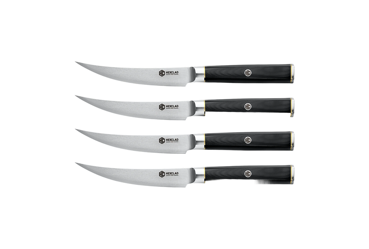 Master Series Damascus Steel Steak Knife Set, 4-pc