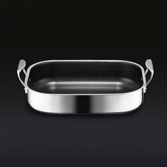 Small Hybrid Roasting Pan w/ Rack, 10" x 14"