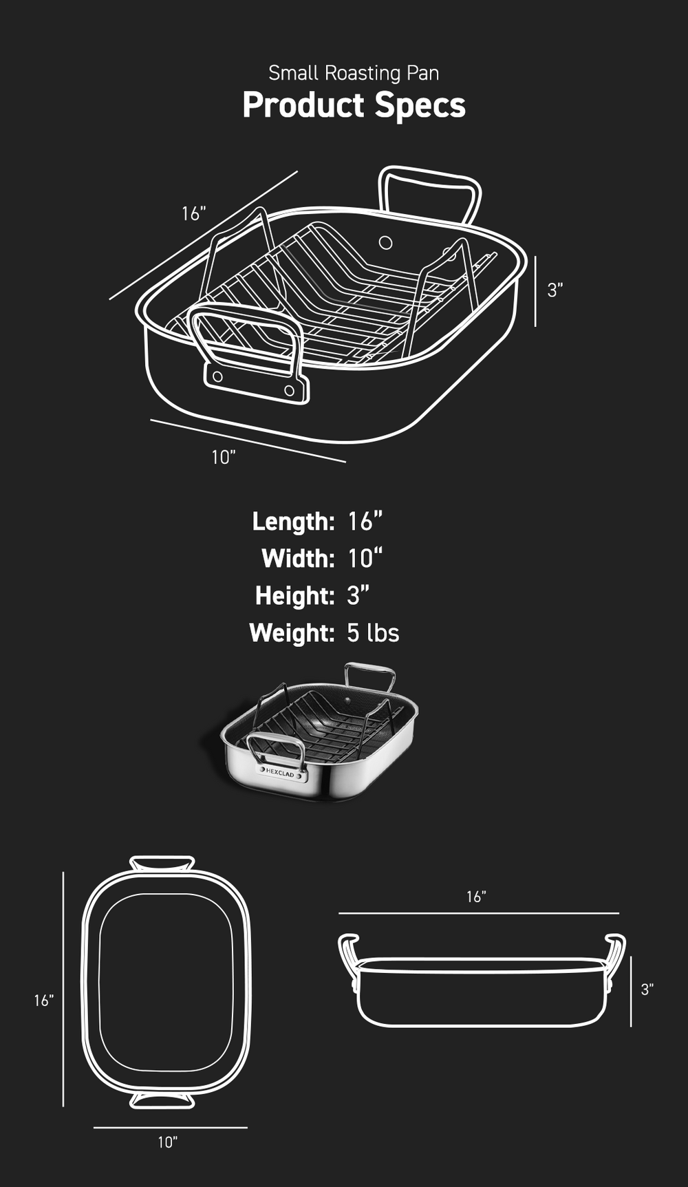 Product Spec dimensions