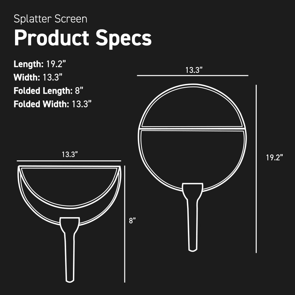 Product Spec dimensions