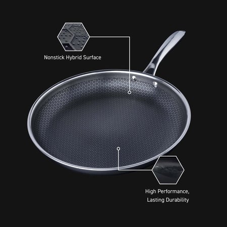 12 inch pan with non stick surface