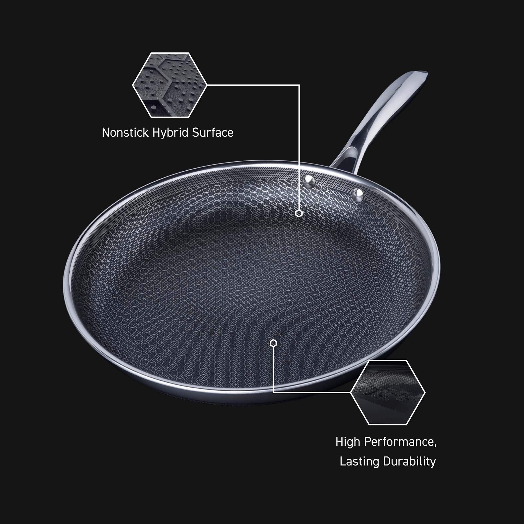 12 Hybrid Frying Pan HexClad Cookware Hexclad Cookware 12-hybrid-frying-pan-hexclad-cookware-hexclad-cookware