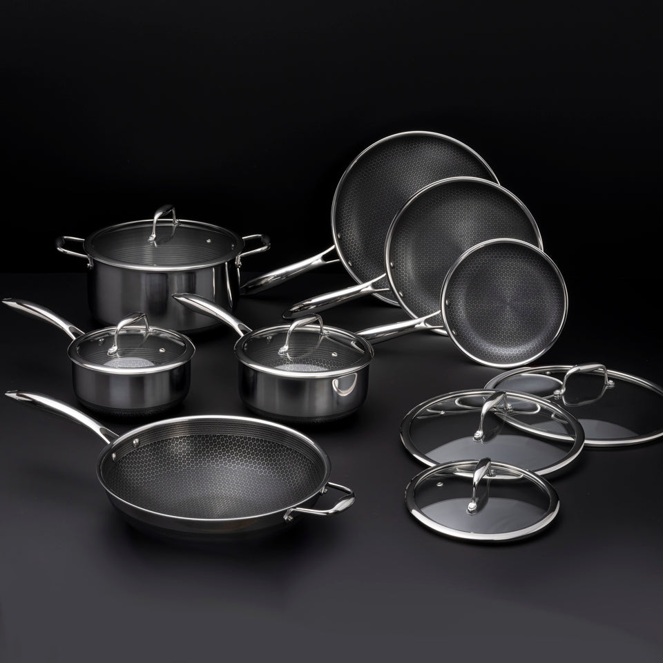 20pc HexClad Allin Bundle Hexclad Cookware