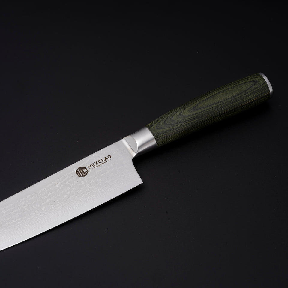 Damascus Steel Knife Set 6 Pieces HexClad Hexclad Cookware